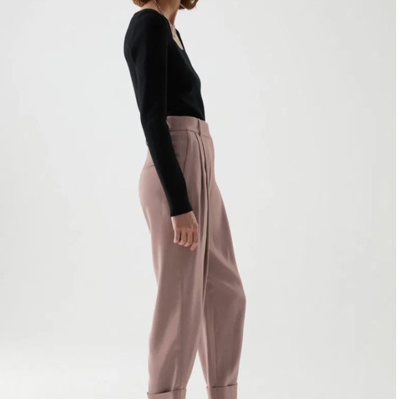 COS Pleated Trousers in Grey - Picture 3 of 7
